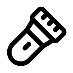 Flashlight Line UI Icons