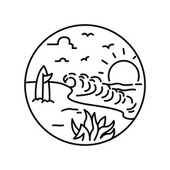 Tropical Summer Beach Surfing 5