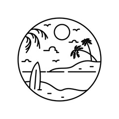 Tropical Summer Beach Surfing 6