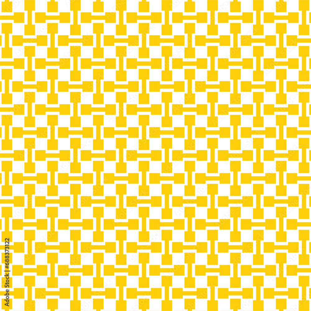 Poster abstract seamless geometric yellow pattern vector perfect for banner poster.