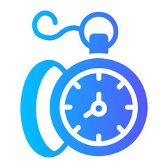 pocket watch Gradient icon