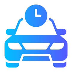 time gradient icon