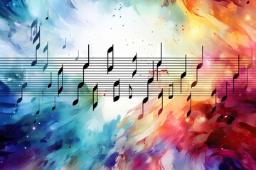 background spots color abstrtact note music musical wallpaper abstract melody page classical club disco flow brown composer sound signs symbol swirling tone - obrazy, fototapety, plakaty
