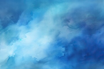 Background Watercolor Blue Abstract night dark artistic sky digital drawing painting art picture artwork canvas illustration vignetting colours brushstroke - Powered by Adobe