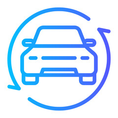 refresh gradient icon