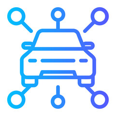 sharing gradient icon