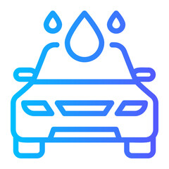 Obraz premium wash gradient icon