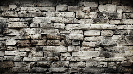 Whitewashed brick background - backdrop - full screen - 3-d effect - stone wall - rock wall 