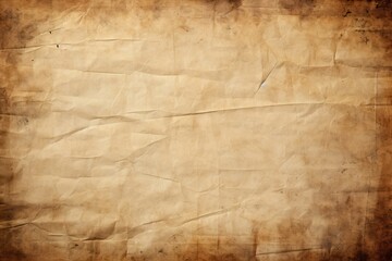 background vintage Paper texture Old grunge brown parchment antique aged abstract ancient blank page wall dirty retro textured pattern beige rough yellow surface