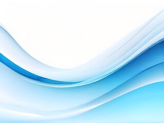 Bule abstract wave background with white background