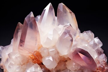 background crystals quartz crystal natural