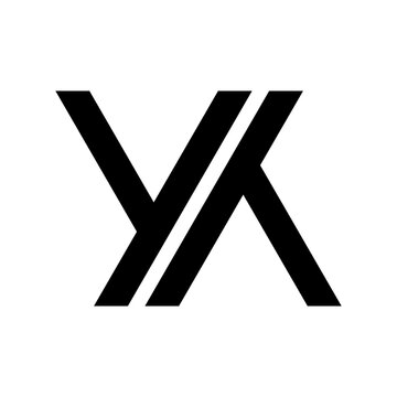 creative letter y y icon logo design