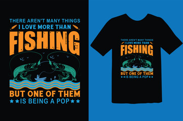 Fishing T-shirt Design