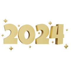 3D New Year 2024