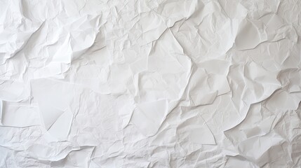 Obraz premium Glued White Paper Poster Texture Background