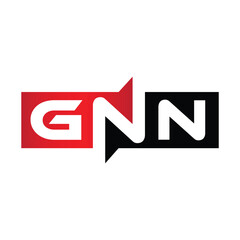GNN Monogram Initial Letters Logo