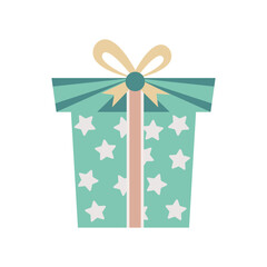 gift box with ribbon bow