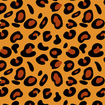 Yellow Leopard background