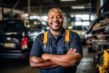 Man person portrait service male auto automobile mechanical adult car repair
