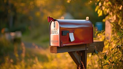 Mailbox Blurred Background