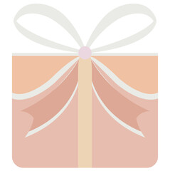 gift box with ribbon bow