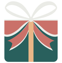 gift box with ribbon bow