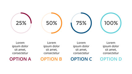 Infographic elements design for presentation, can be used for presentation, workflow layout, diagram, annual report, web design.