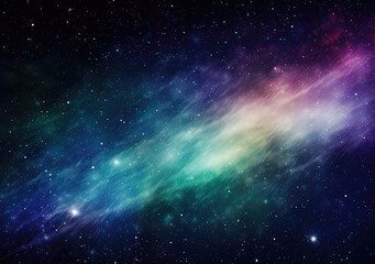 Colorful space light energy background
