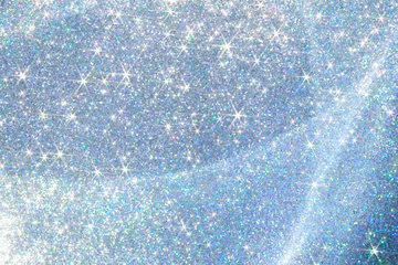 Photo sur Plexiglas Aurores boréales Shiny glitter Star-shaped. Polarization pearl sequins ＃18