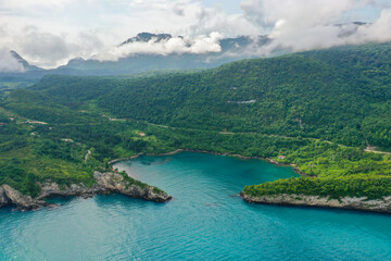 Beautiful landscape of Gideros Bay - Cide, Kastamonu, Turkey