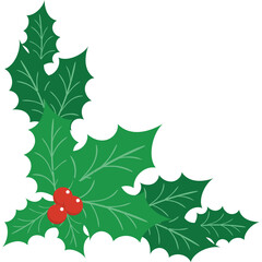 Holly Leaf Corner