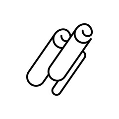 cinnamon line icon