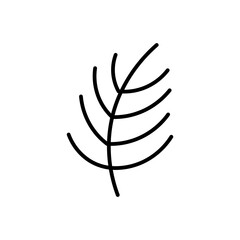 christmas tree glyph icon