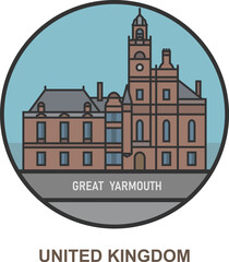 Great Yarmouth. Cities and towns in United Kingdom