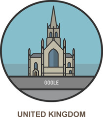 Goole. Cities and towns in United Kingdom