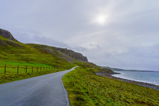 Coastal landscape, in the Isle of Skye