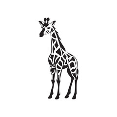 Giraffe Vector Images, Illustration Of a Giraffe
