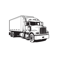 Truck Logistic Images vector