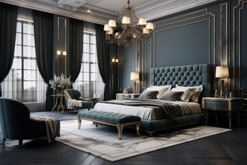 Modern Classic Bedroom Design - Interior Luxury