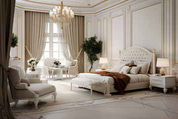 Modern Classic Bedroom Design - Interior Luxury
