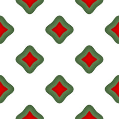 Obraz premium Pattern homemade cookie different taste in pastry biscuit