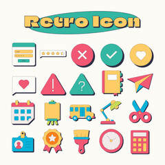 RETRO UI ICON
