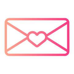 message gradient icon