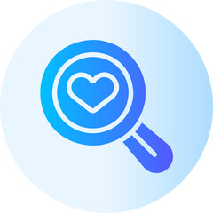 search gradient icon