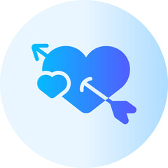 cupid gradient icon