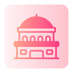 Fototapeta premium politics gradient icon
