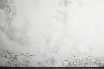 empty white background grunge cement Old floor concrete abstract rough texture wall in plaster wallpaper aged ageing - obrazy, fototapety, plakaty