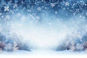 Fototapeta na wymiar Christmas Winter background