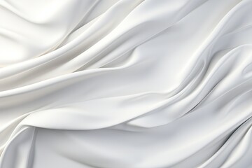 background texture fabric silk white Luxury silky material satin flag sheet close closeup clothes drapery fashion fold linen line luxurious macro nobody - obrazy, fototapety, plakaty