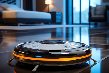 Intelligent Floor Cleaner robot Automated Household Chores - Effortless Cleaning Convenience.